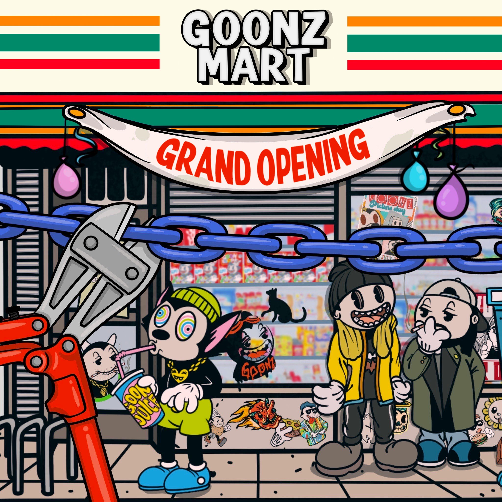 The Goonz Mart is now OPEN 👺